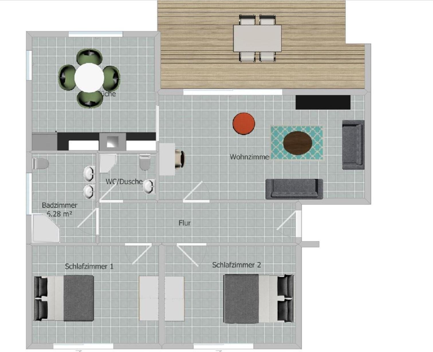 Villa Lindholm Wohnung 1 Lindholm Binz Eksteriør bilde